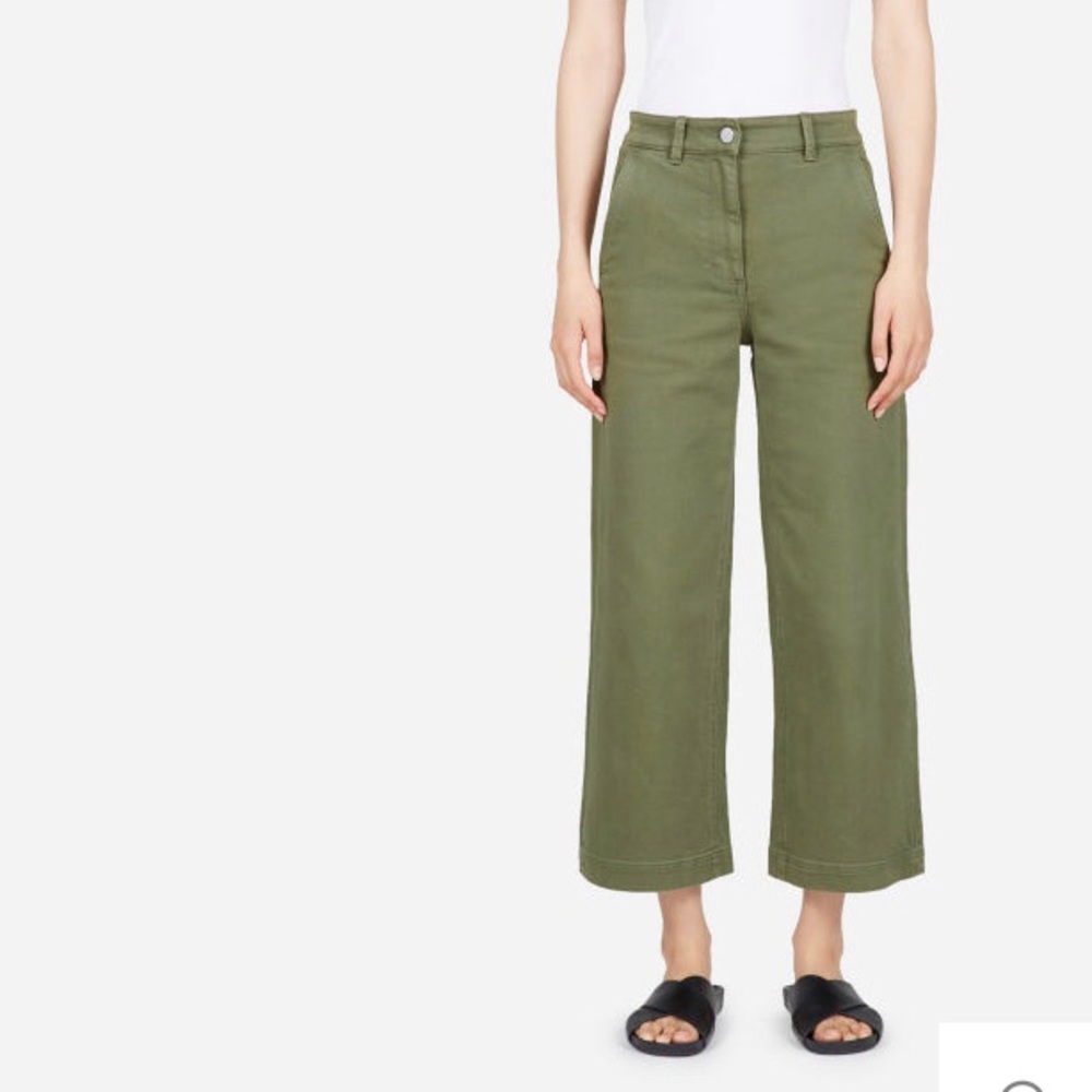 Everlane Wide Leg Crop, Surplus